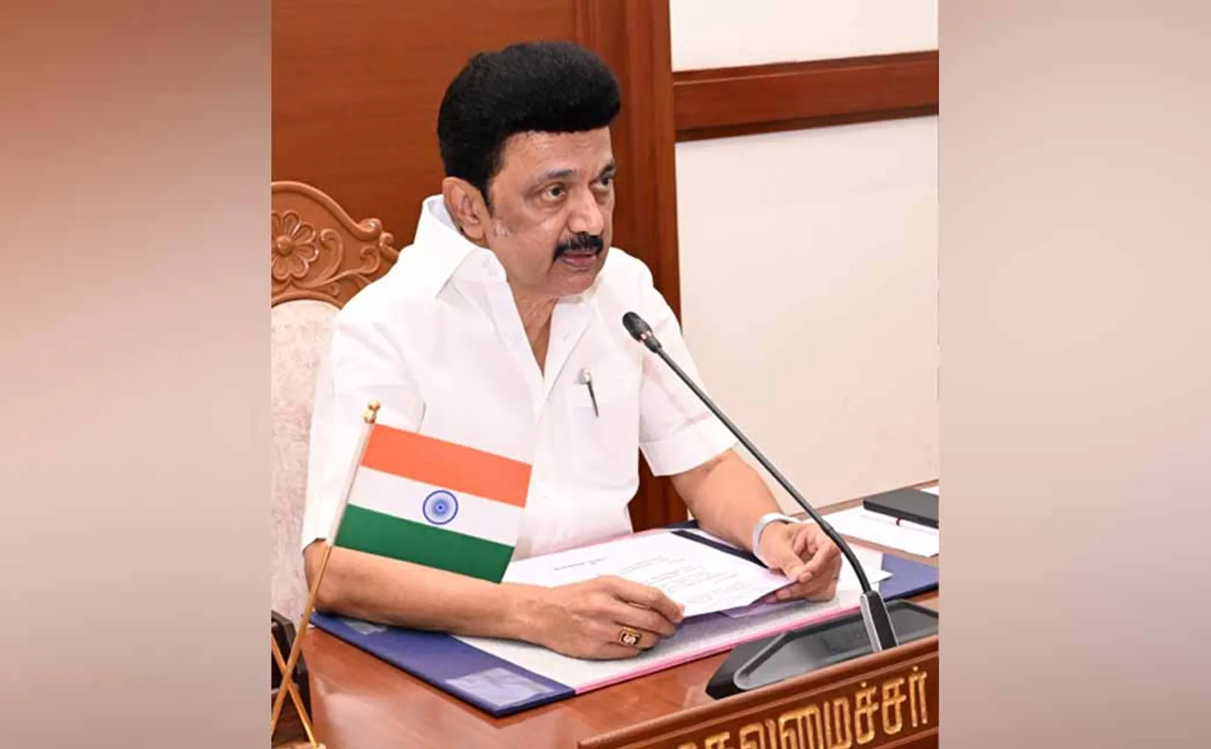 Greetings from CM MK Stalin to chess player Gukesh